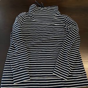 LL Bean ultra soft sweats funnel neck pullover, xl